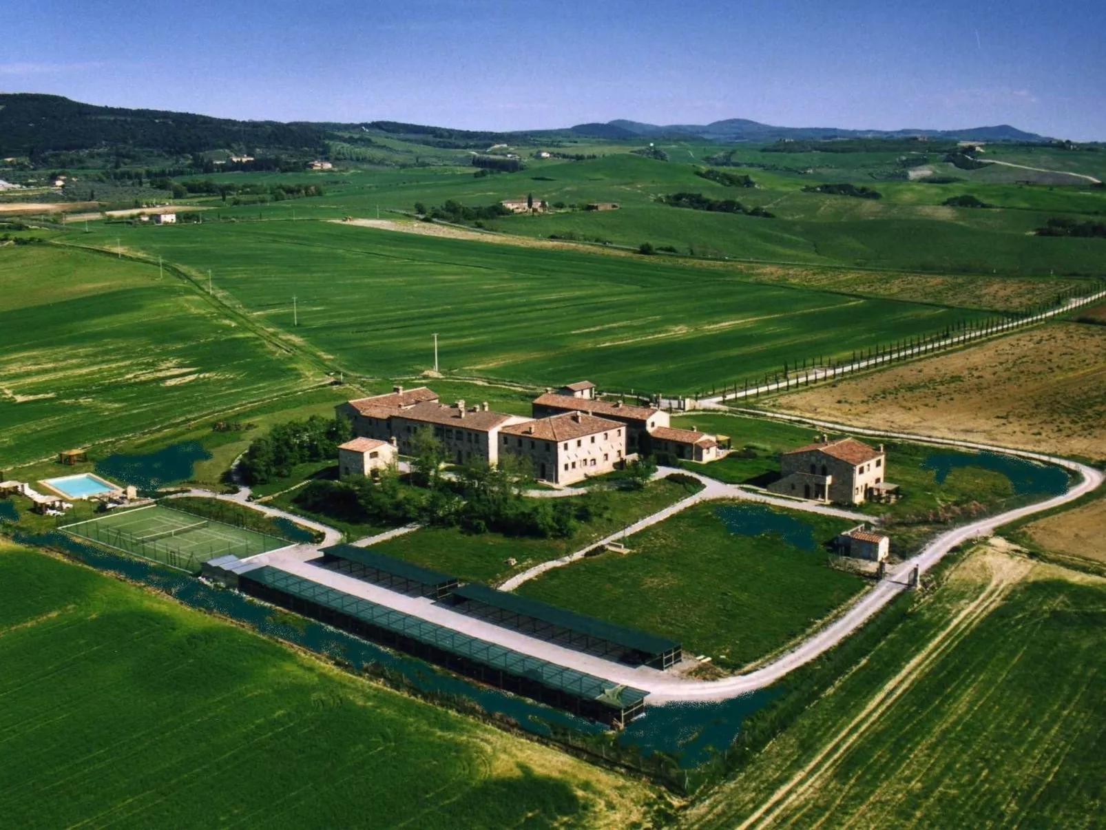 Beccanella' Wohnung mit Gemeinschaftspool-Buiten