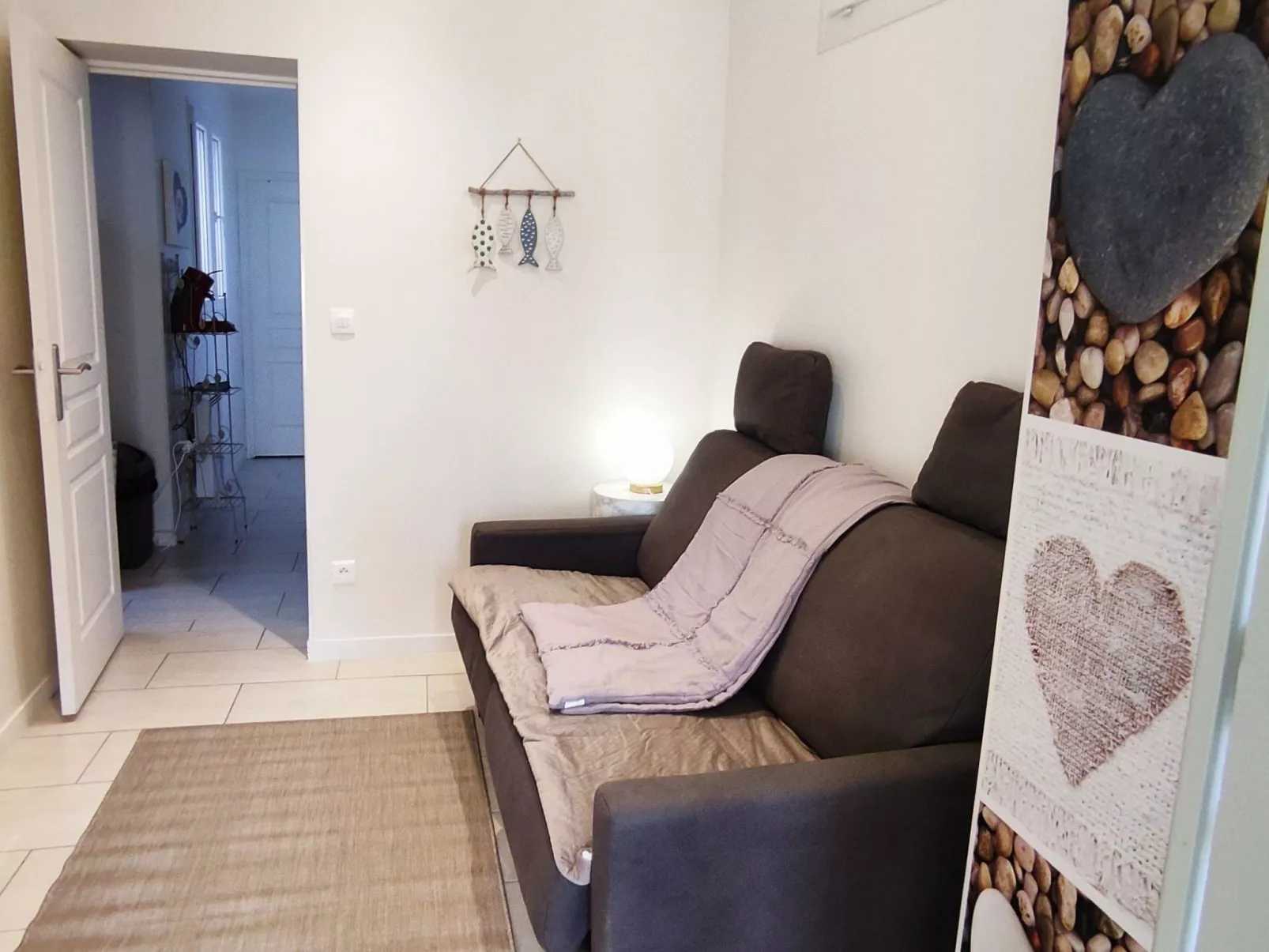 Wohnung "Les Muguets" mit Garten und Grillplatz-Binnen