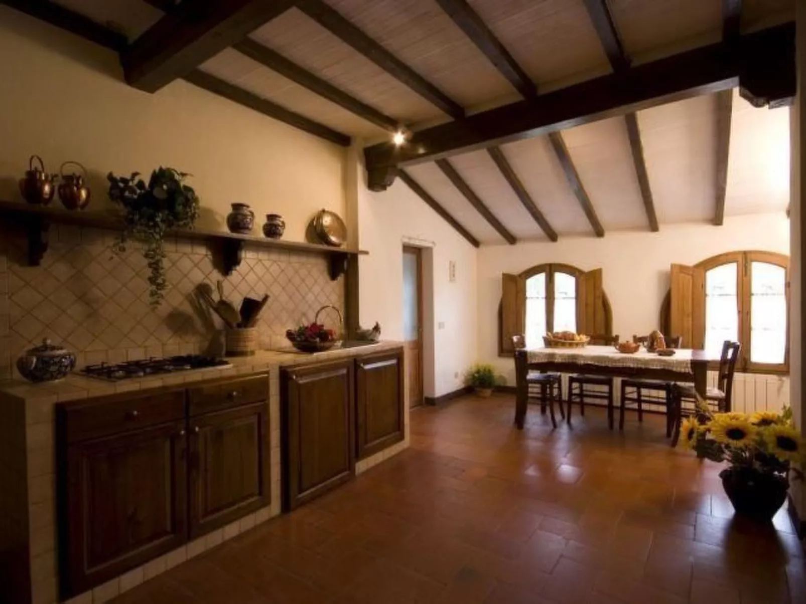 Santinovo archi Wohnung mit Schwimmbad-Binnen