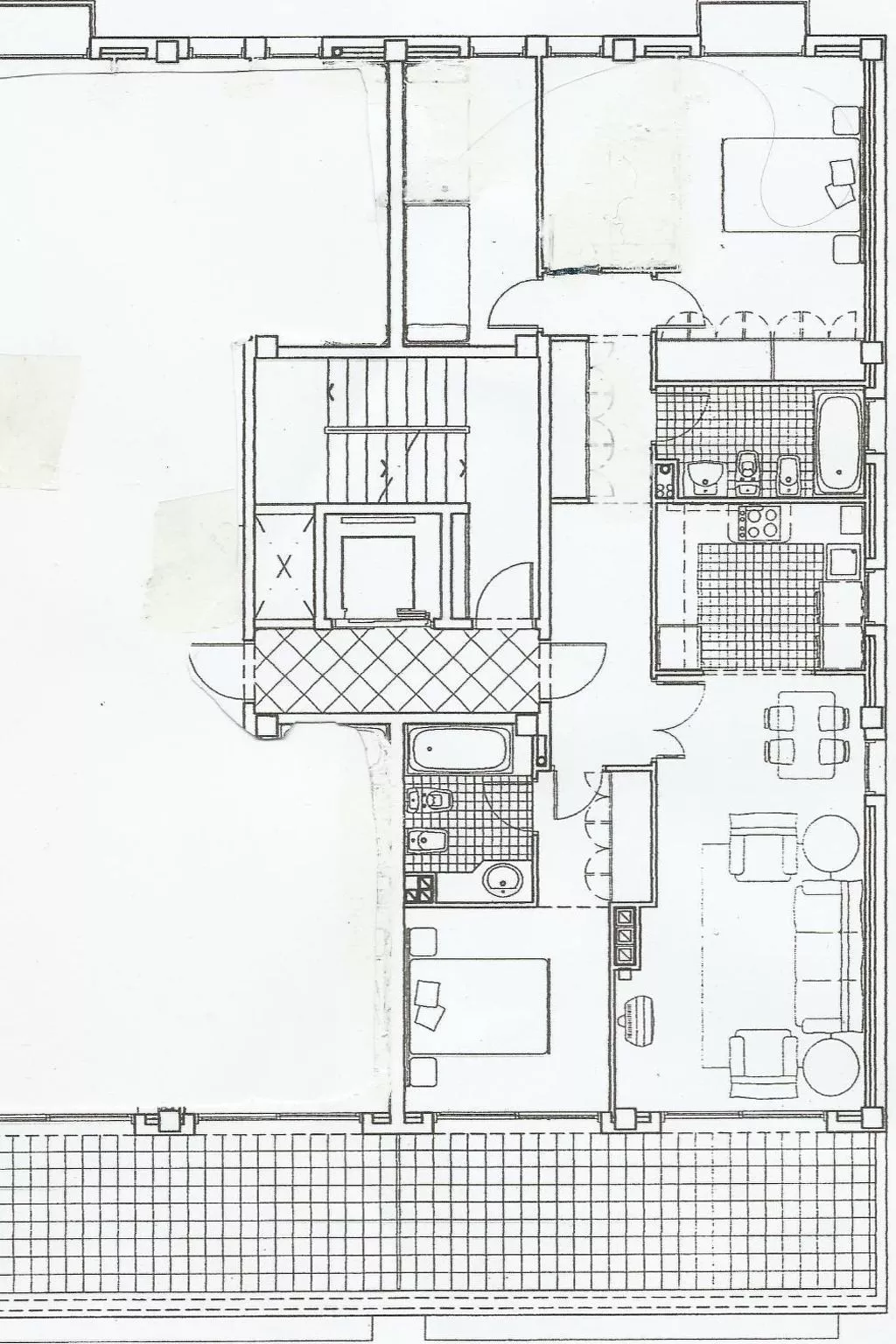 Direkt am Meer von Coma-ruga-Binnen