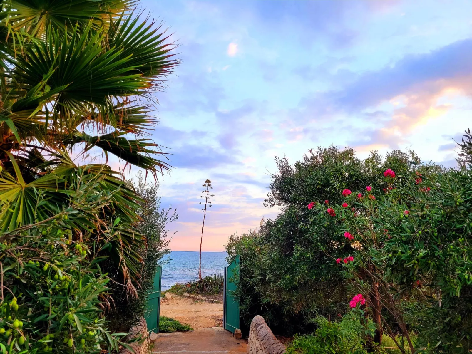 Villa Matilde: Kleine Ferienwohnung mit Meerblick-Buiten