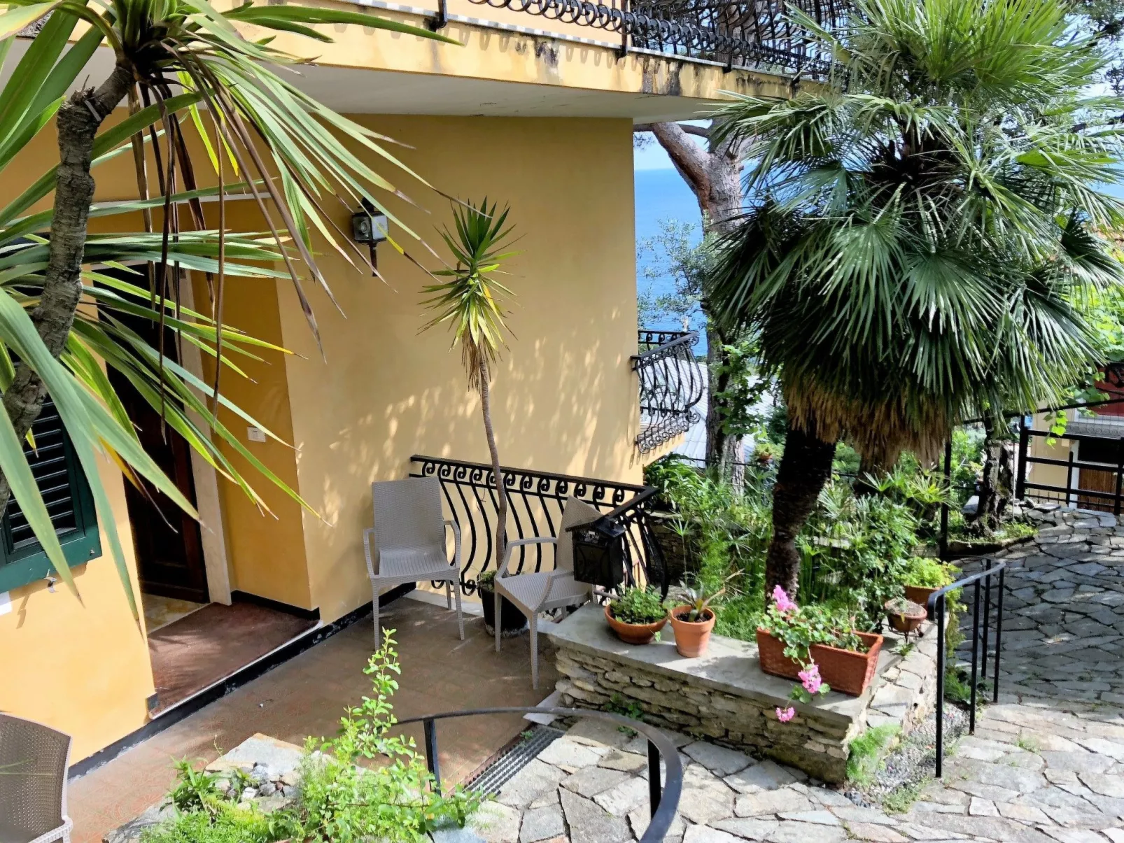 Wohnung in Pieve Ligure mit Terrasse-Buiten