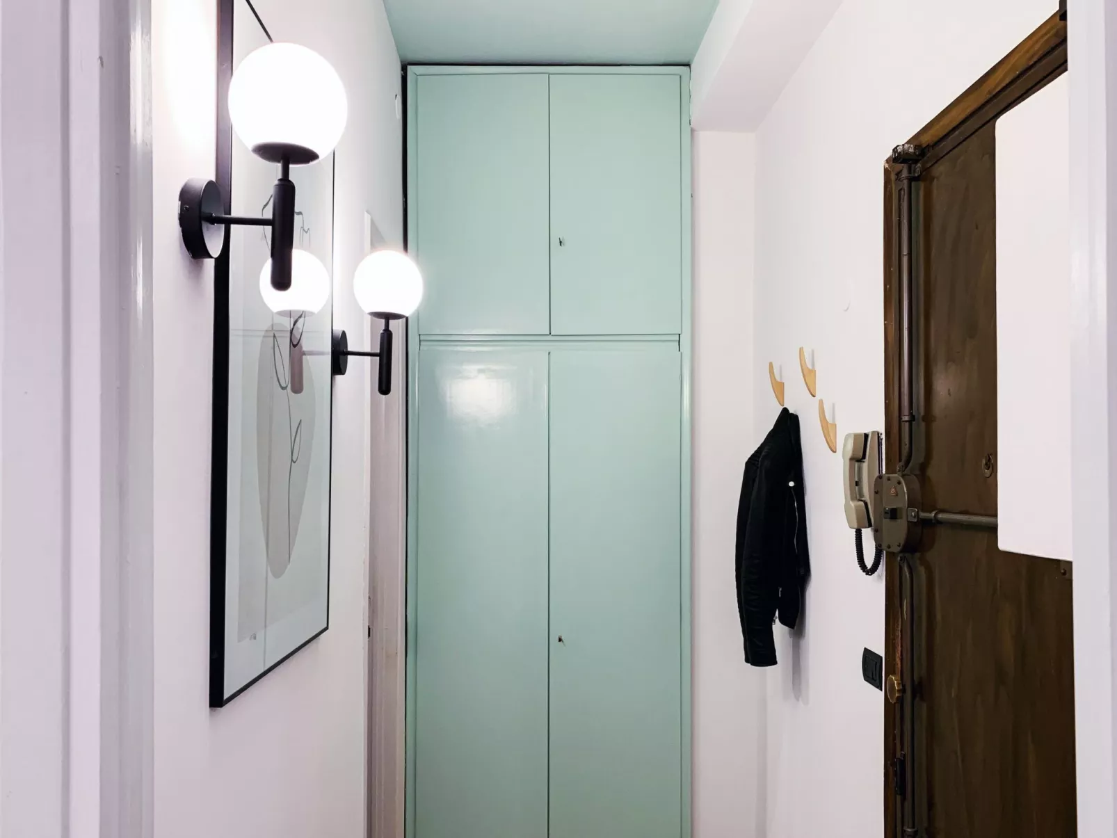 Ein-Zimmer-Wohnung 'Milan' mit Balkon-Binnen