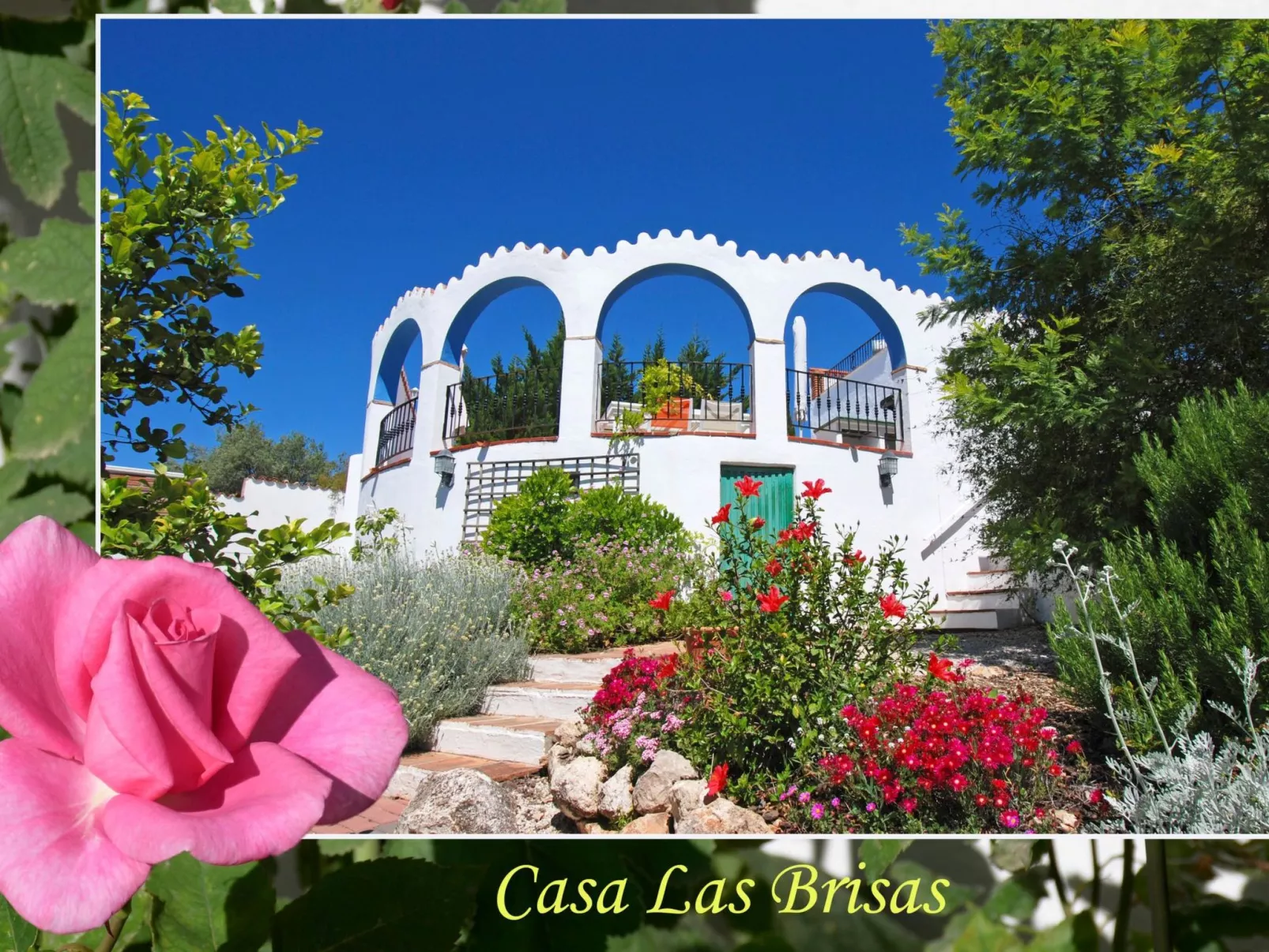 Finca "Brisas" mit Blick auf das Wasser-Buiten