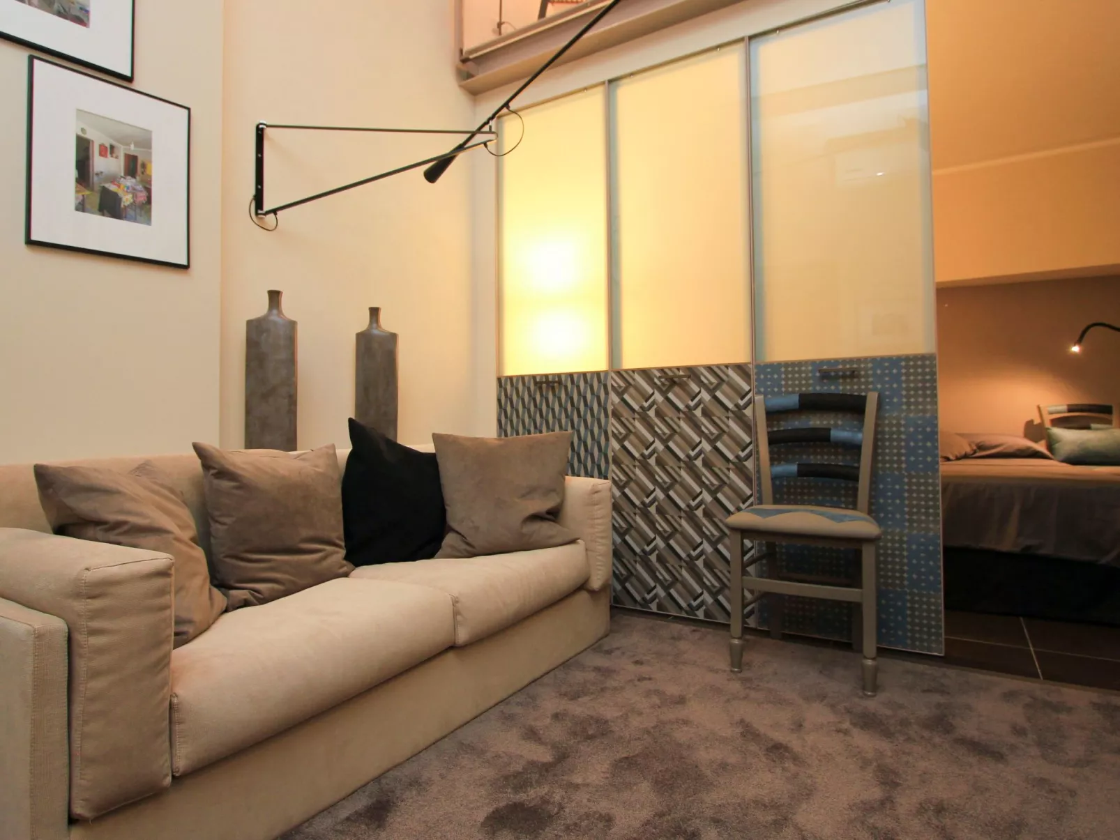 Aristoteles, Wohnung mit Blick in die Nähe des Zentrums von Scicli-Binnen