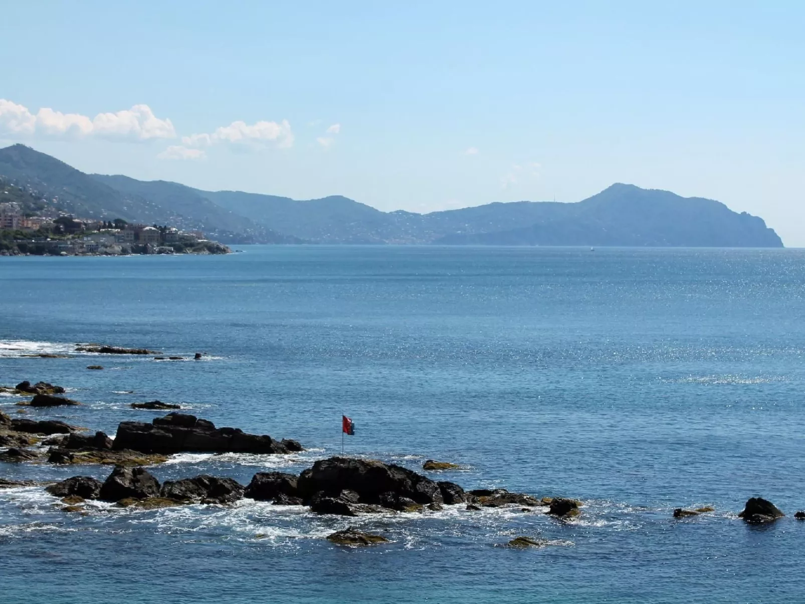 Für 3 Personen ca. 50 m&sup2; in Genua, Norditalien (Ligurien)-Buiten