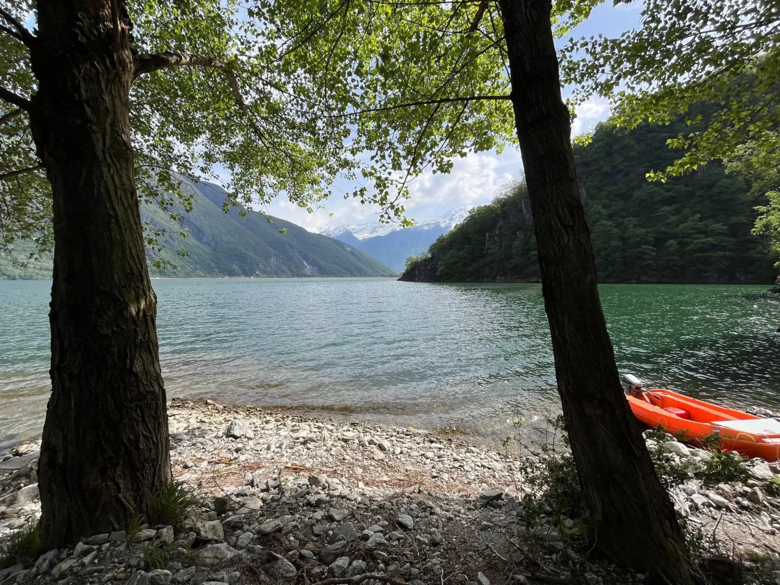 Vakantieappartement 'Willkommen am See'-Buiten