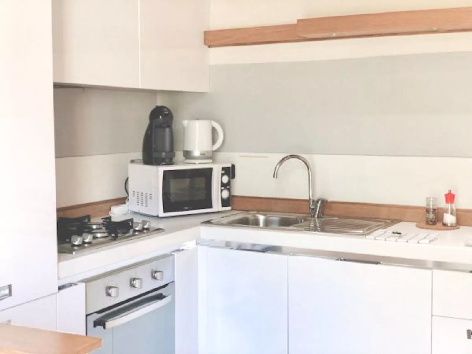 Wohnung mit privatem Garten in Villa-Binnen