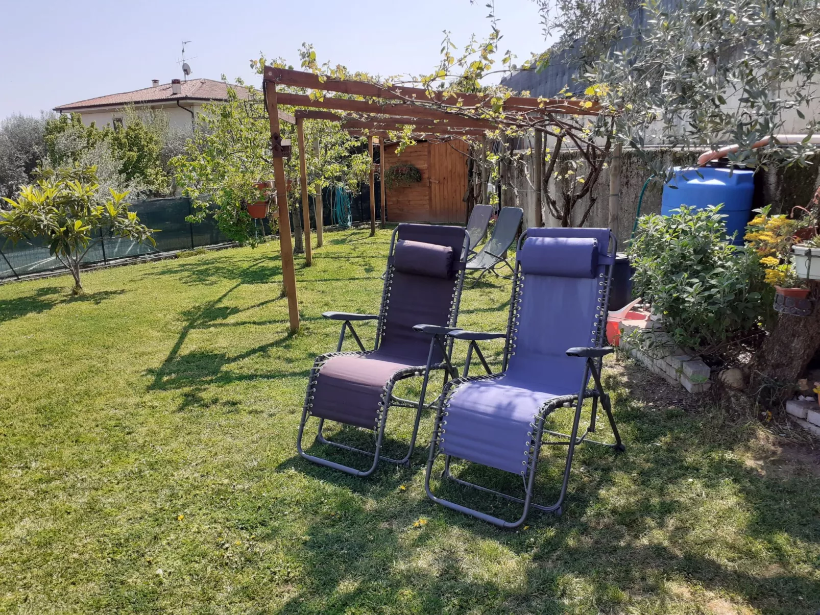 Appto. "Villa La Veranda" mit Garten und Pool-Buiten