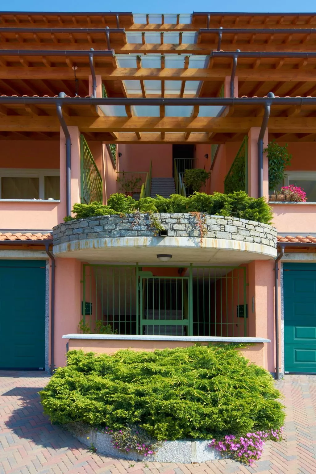 Türkisfarbenes Haus mit fantastischer Aussicht-Buiten