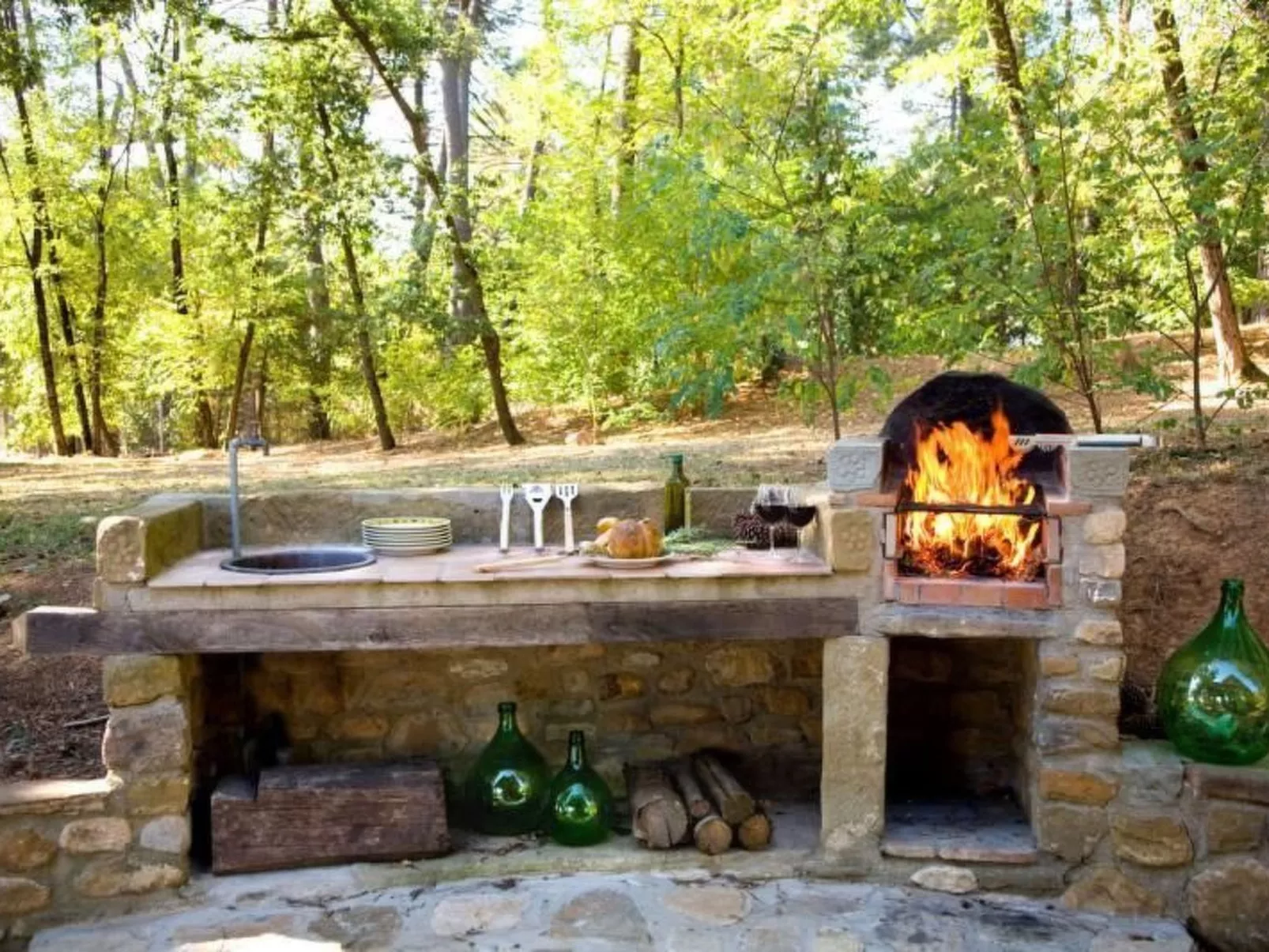 Villa Liz' Anwesen mit privatem Pool-Buiten