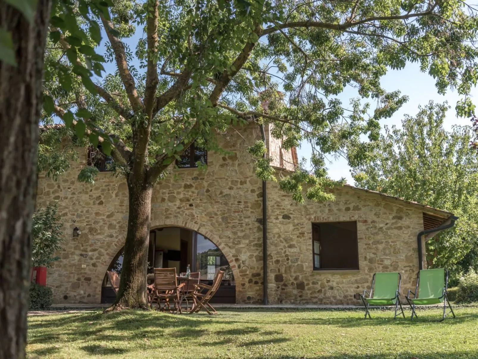 Wohnung Cortona - Buiten
