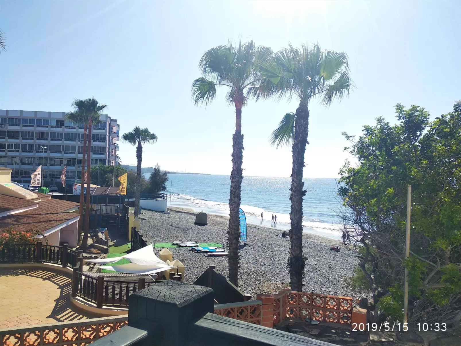 Schöne Wohnung Sun Club-Buiten