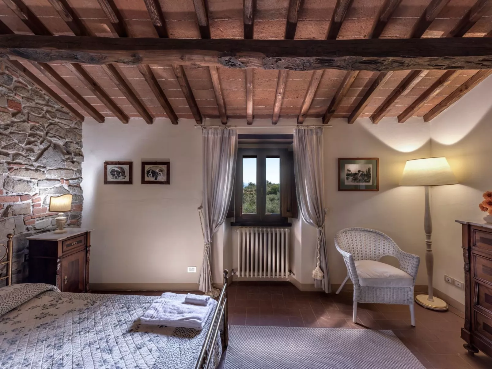 Landgut "Podere Vecciale-Binnen