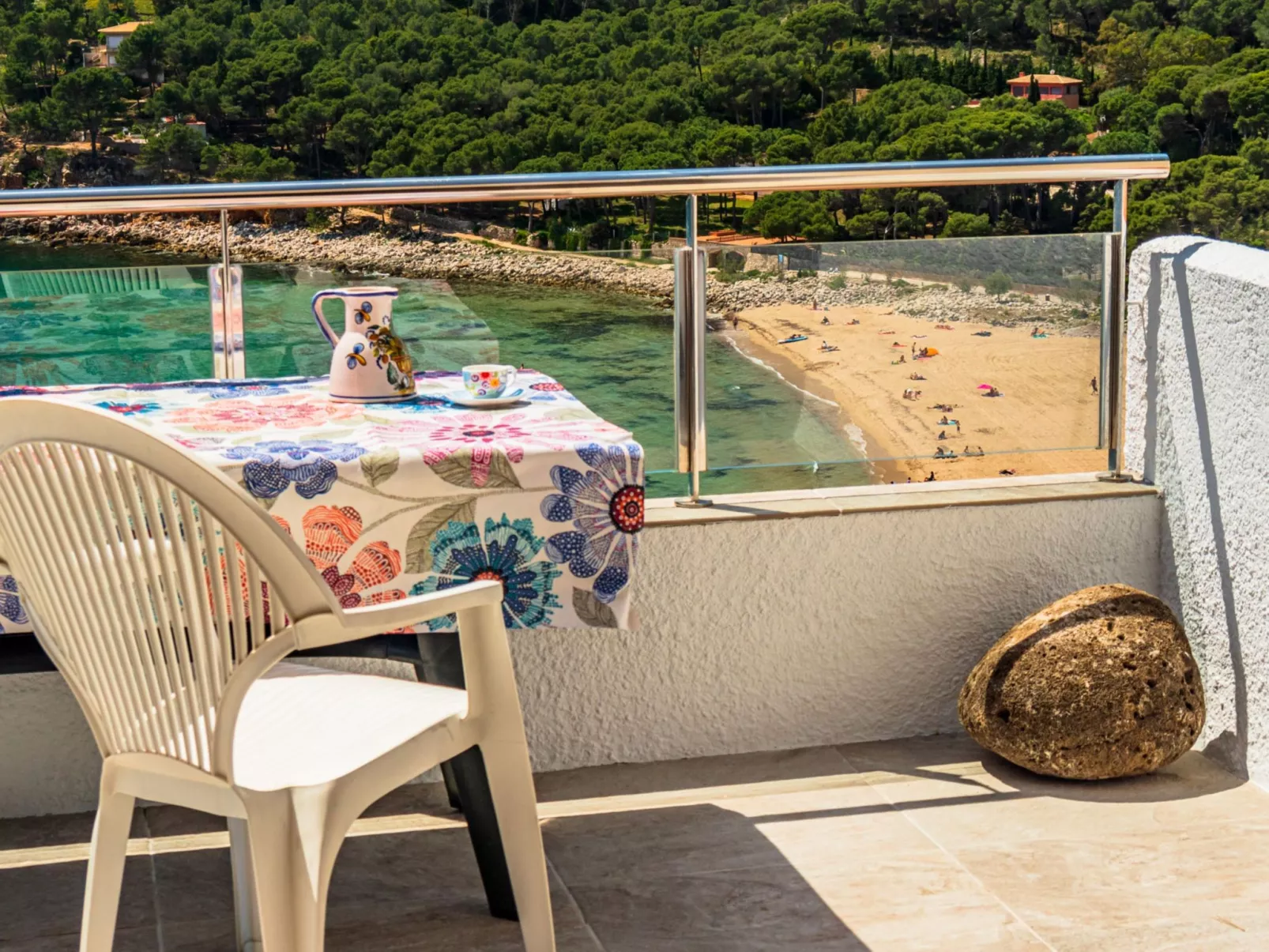 Costabravaforrent Palas Atenea ist eine wunderschöne Villa mit unglaublichem Bl-Buiten