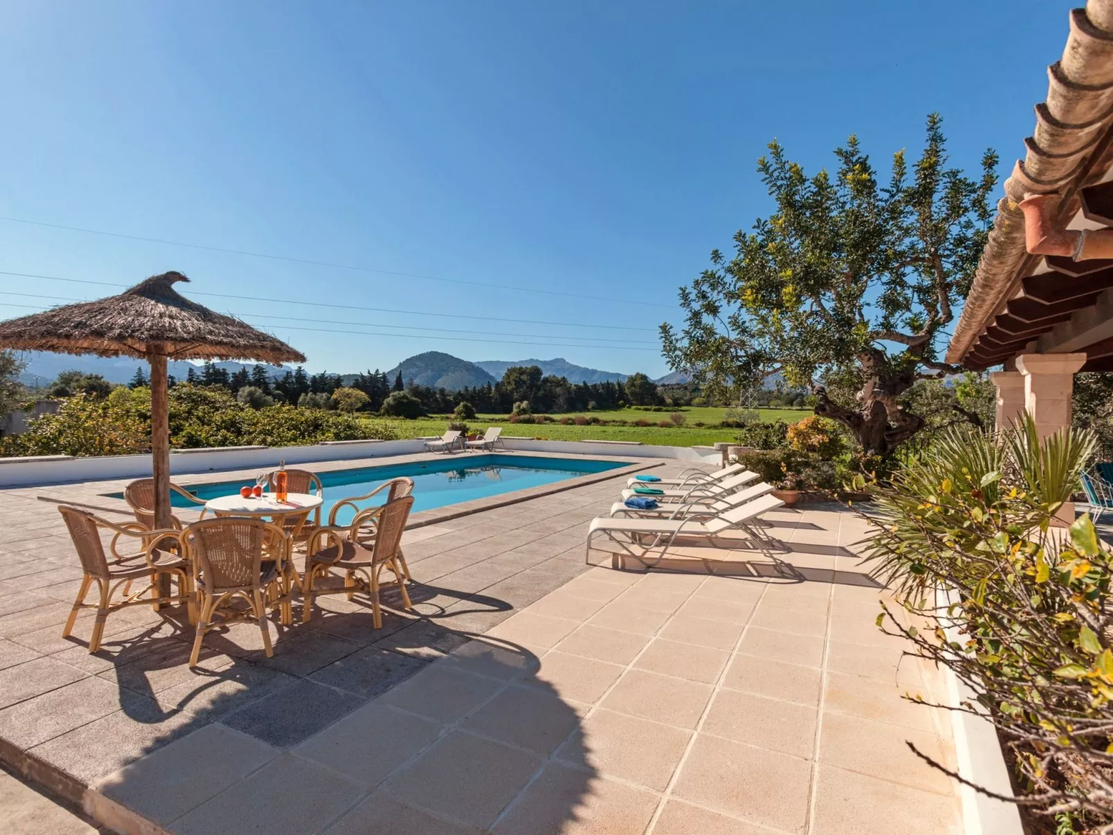 Ferienvilla "Molinas" mit privatem Pool-Buiten