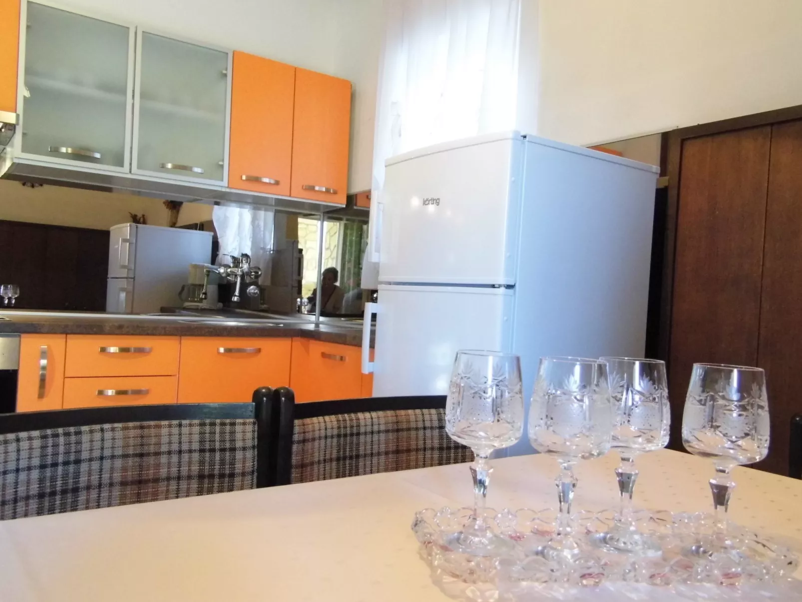 Schöne, gemütliche Ferienwohnung "Mira B" mit Garten-Binnen