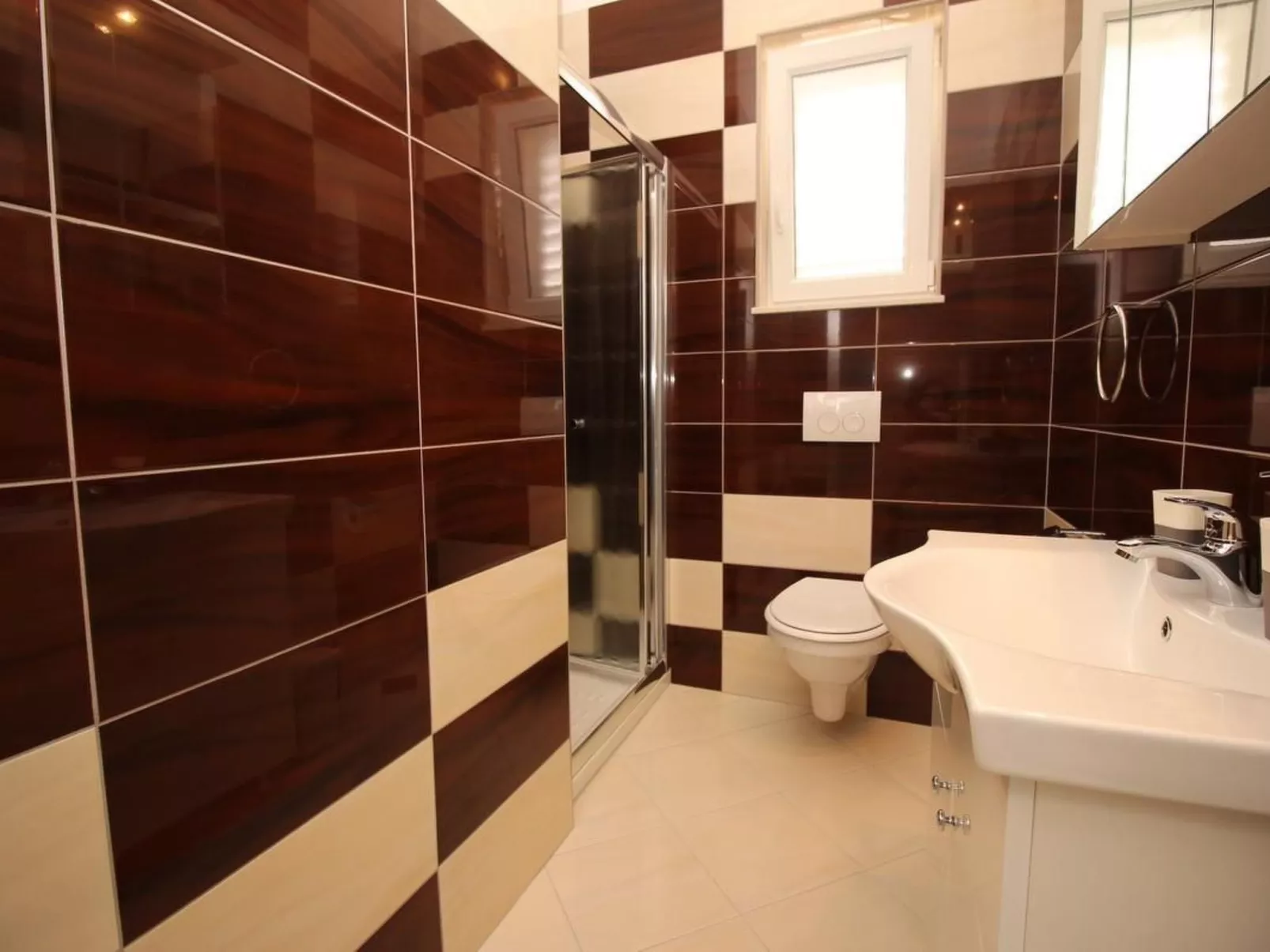 Wohnung in Baška mit Eigenem Balkon-Binnen