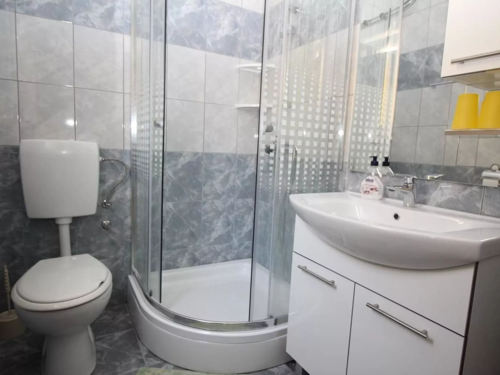 Wohnung in Baška mit Eigenem Balkon-Binnen