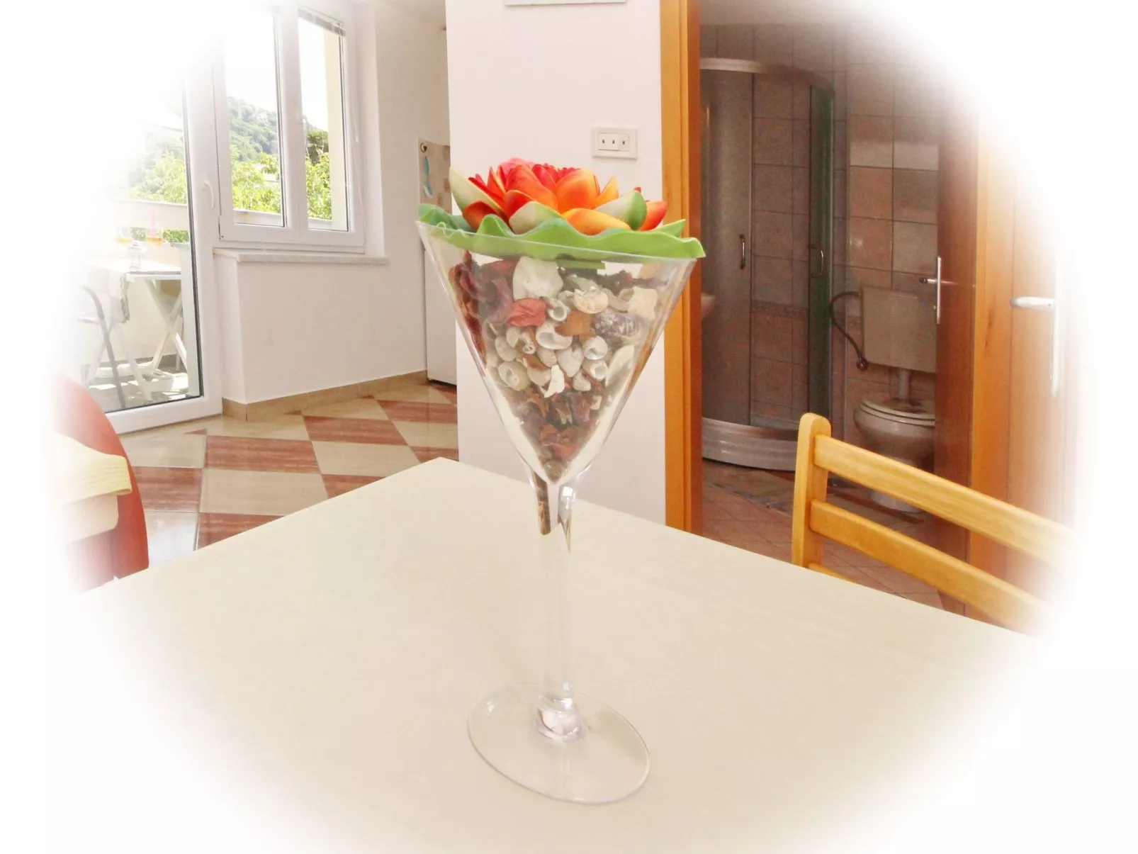 Modern eingerichtete Apartment ideal für junge Paaren im Zentrum von Baska-Binnen