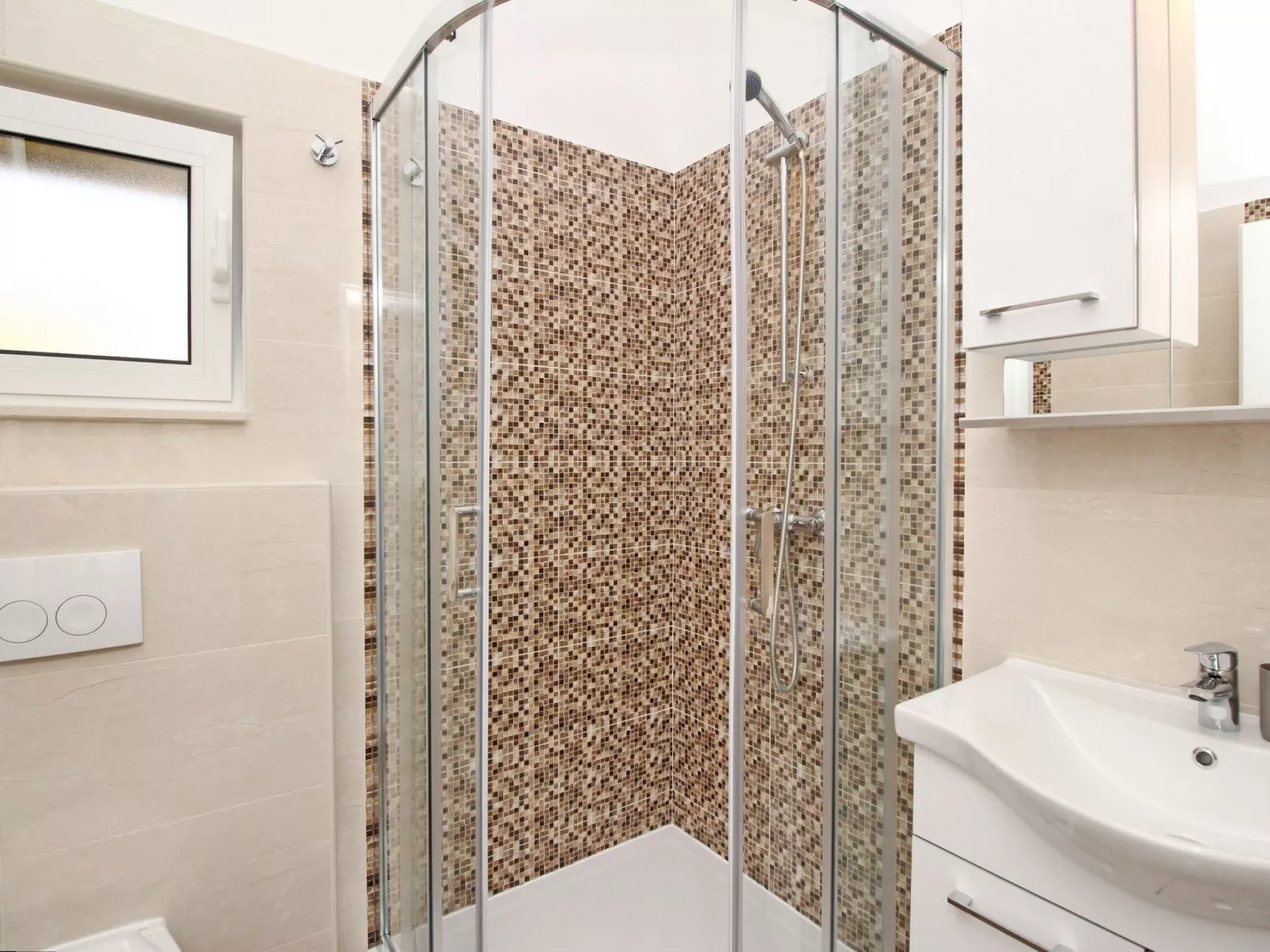 In Baška mit Eigenem Balkon-Binnen