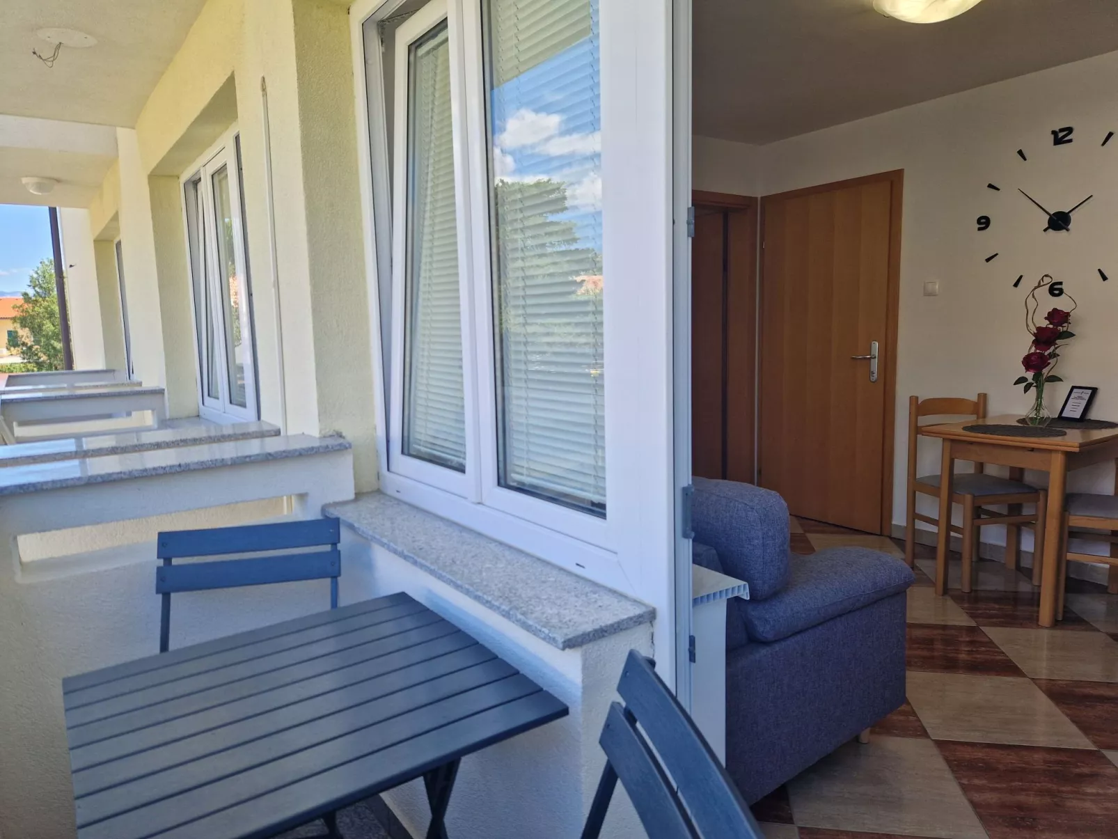 Modern eingerichtete Apartment ideal für junge Paaren im Zentrum von Baska-Binnen