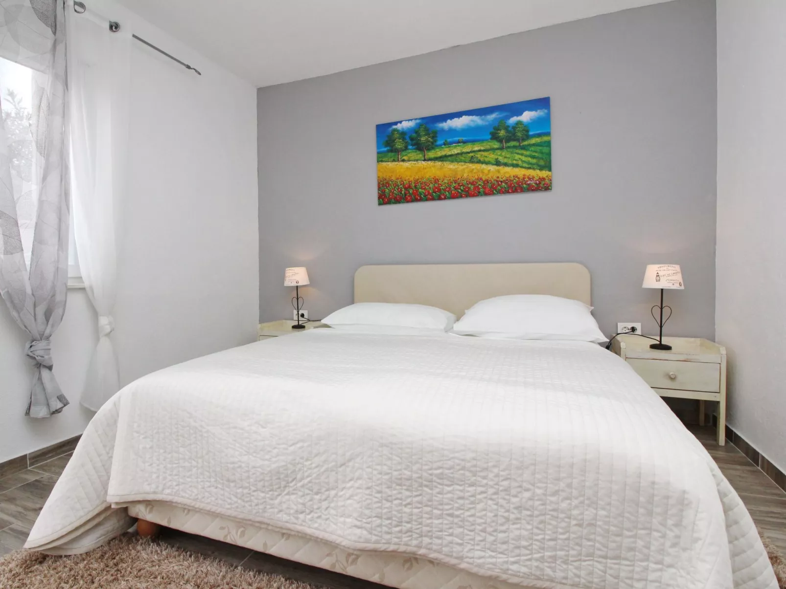 Gemütliches Appartement in Baška mit Eigener Terrasse-Binnen