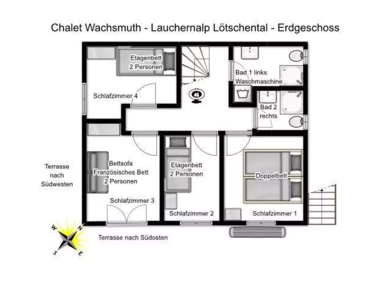 Chalet Wachsmuth-Binnen
