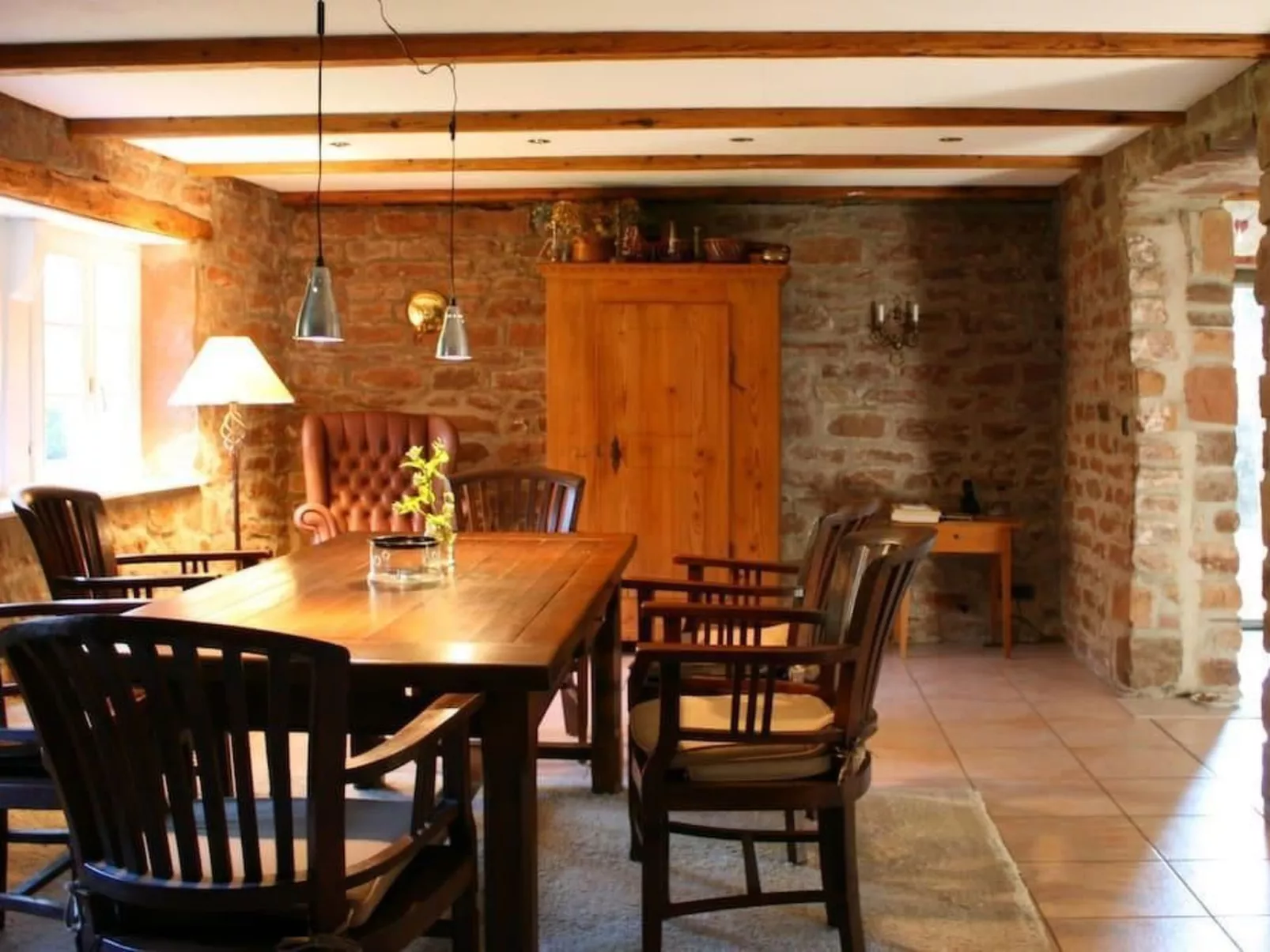 In Walscheid mit Terrasse, Grill-Binnen