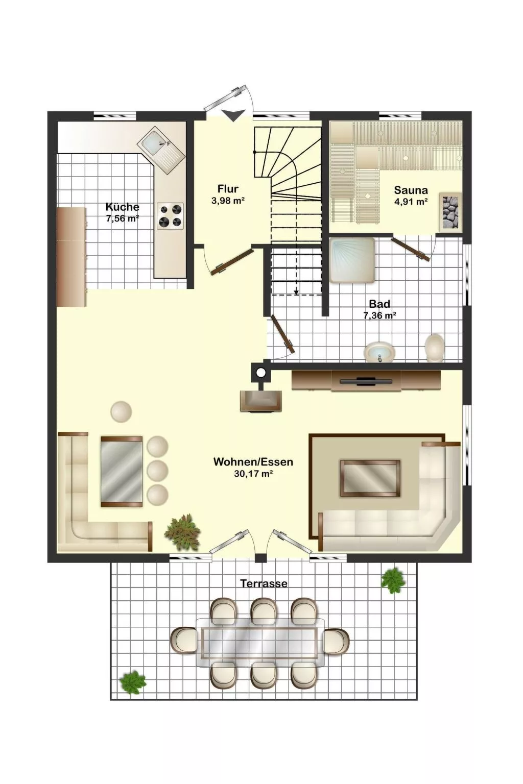 Traumhafte Reetdach-Doppelhaushälfte mit Garten-Image-tags.info