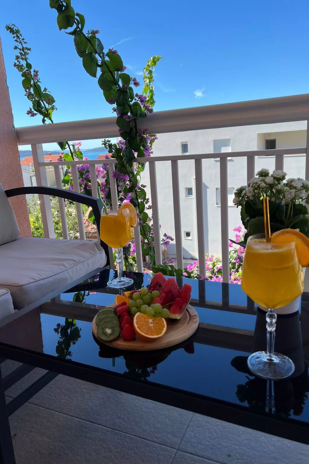 Moderne Meerblick ap.1 mit Pool und Terrasse bbq in der Nähe von Split Trogir-Buiten