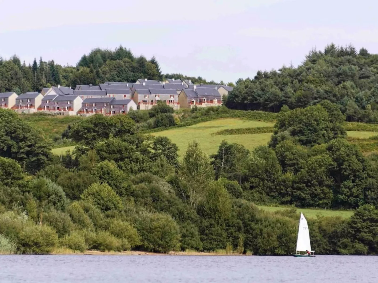 Chalet Zugang zum See zu Fuß 5MIN-Buiten