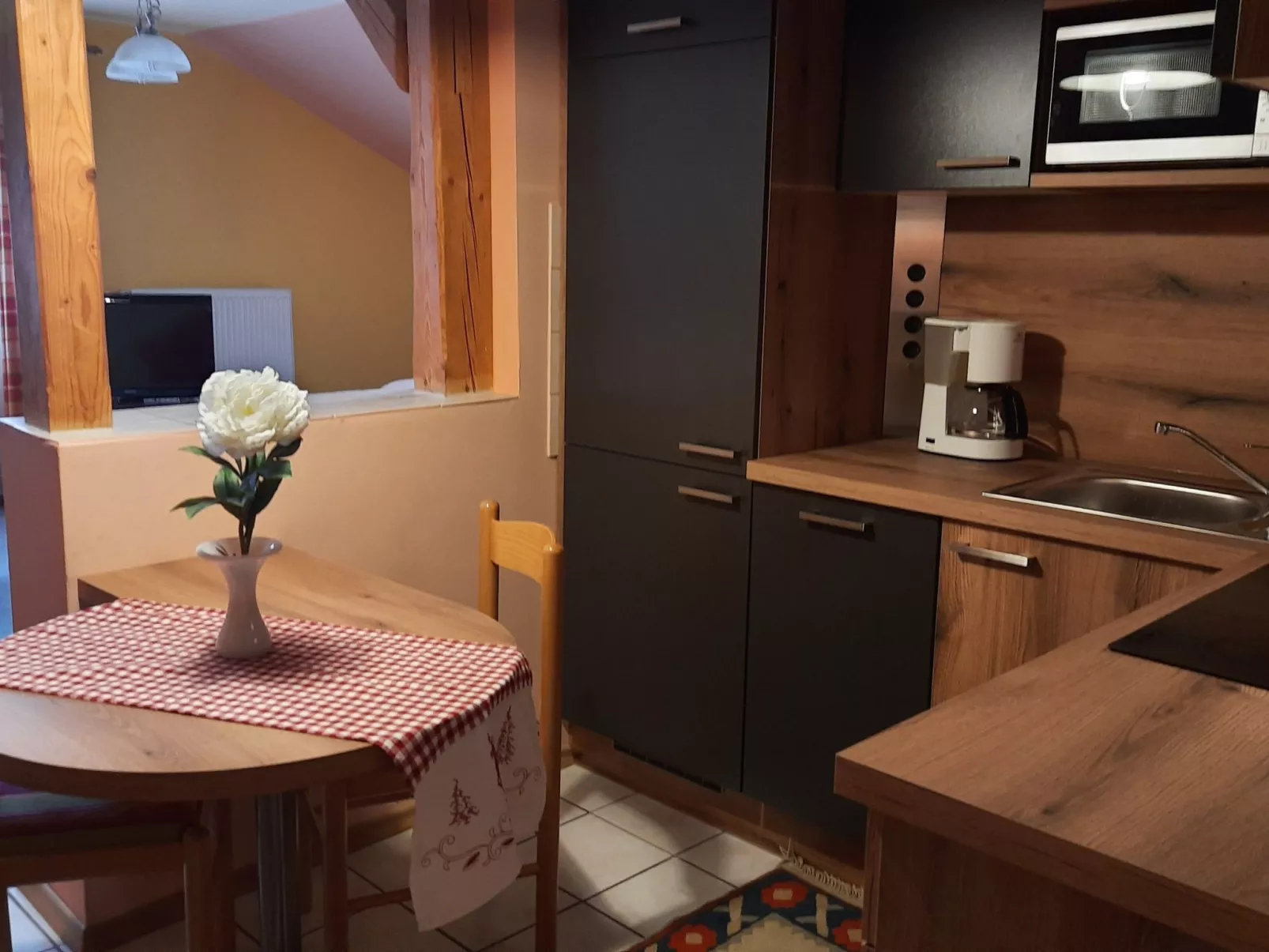 Abendrot in Bayerisch Eisenstein-Binnen