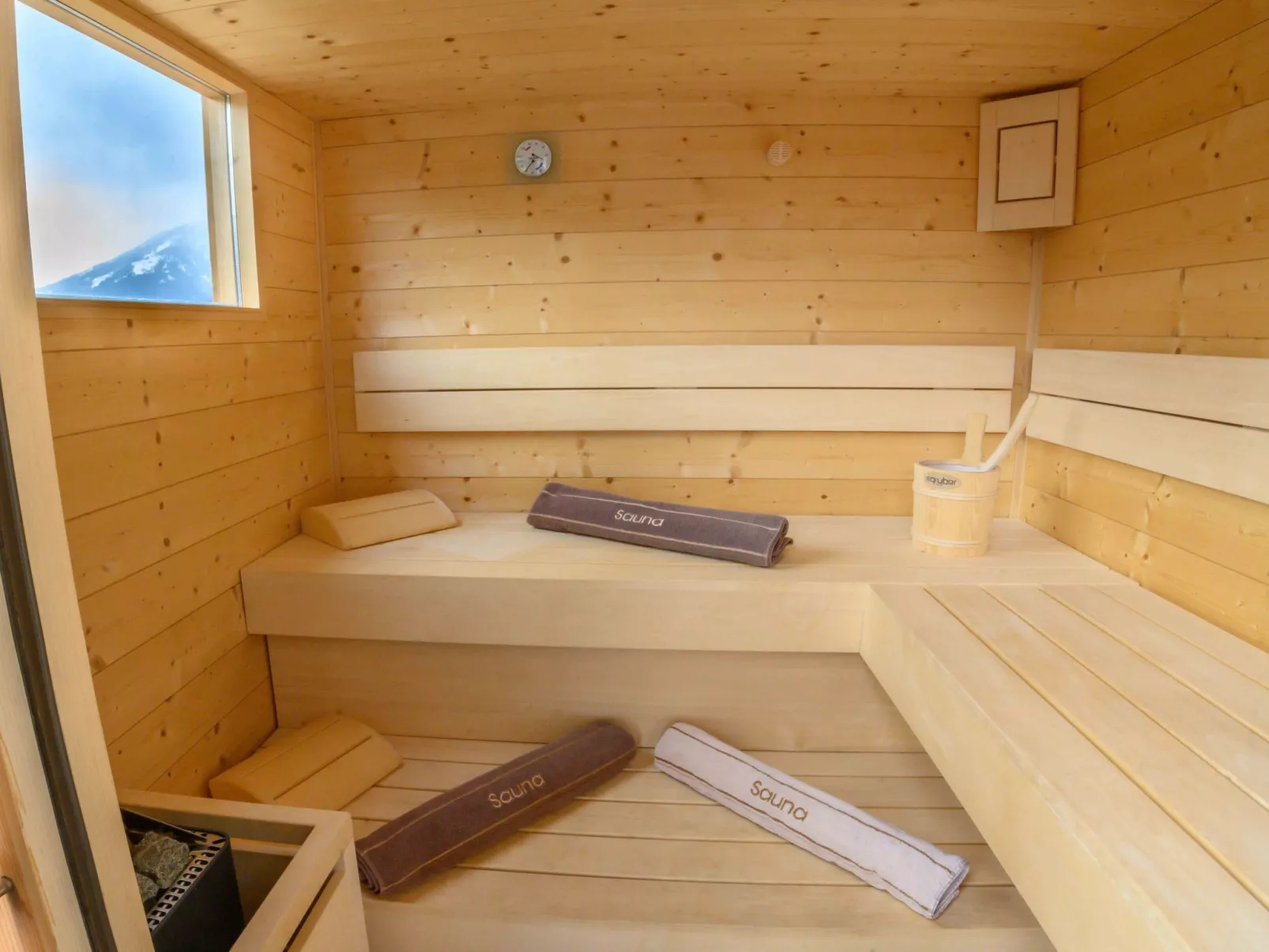 Chalet Waldhof mit Panoramasauna-Buiten