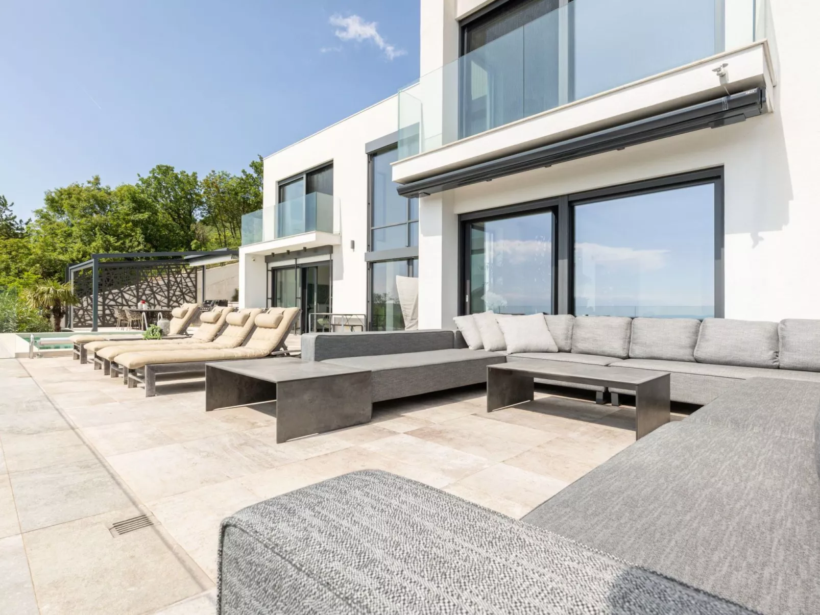 Designferienhaus mit Hot Tub-Binnen