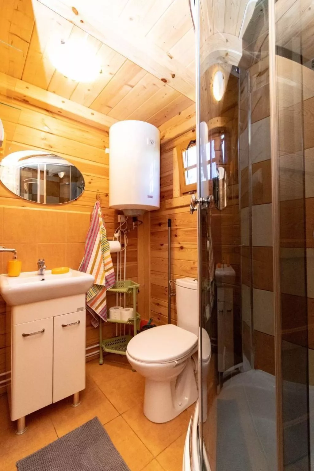 In Rusinowo mit Terrasse und Garten-Binnen