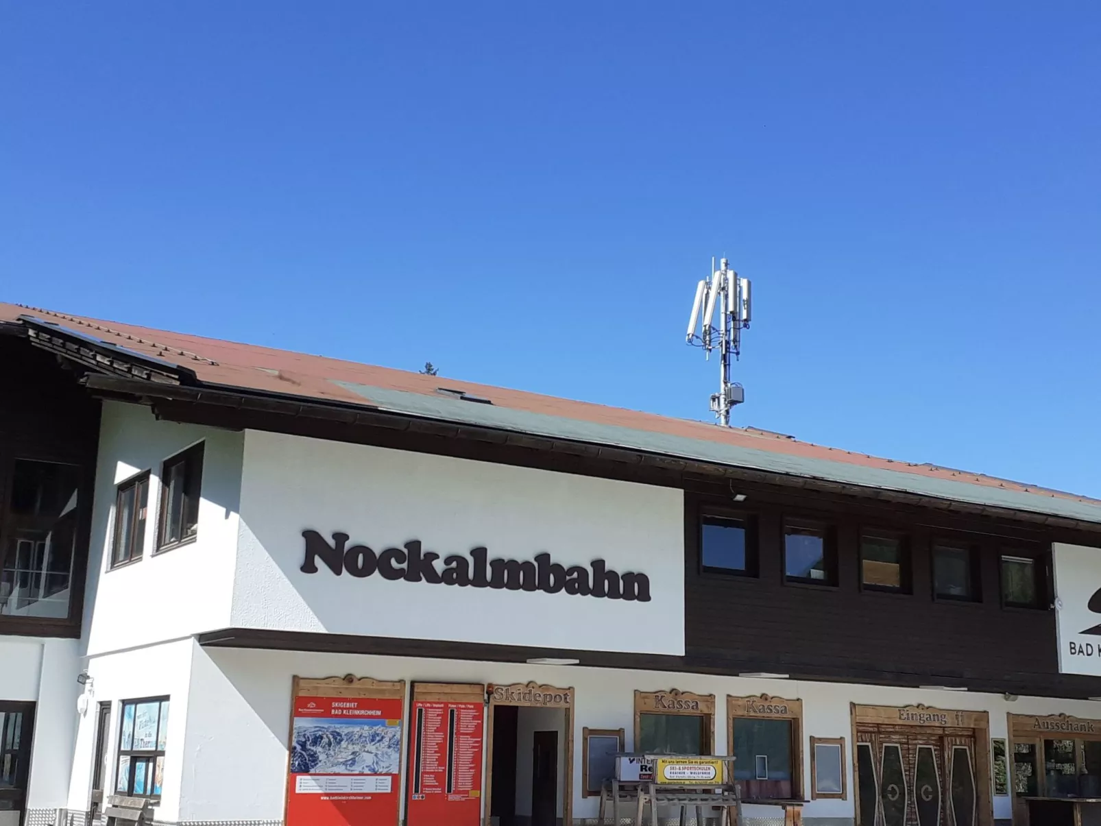 NOCKALM der Skipiste-Buiten