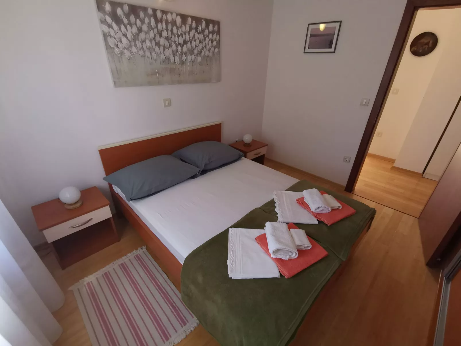 Wohnung für 6 Personen mit Terrasse und Meerblick-Binnen