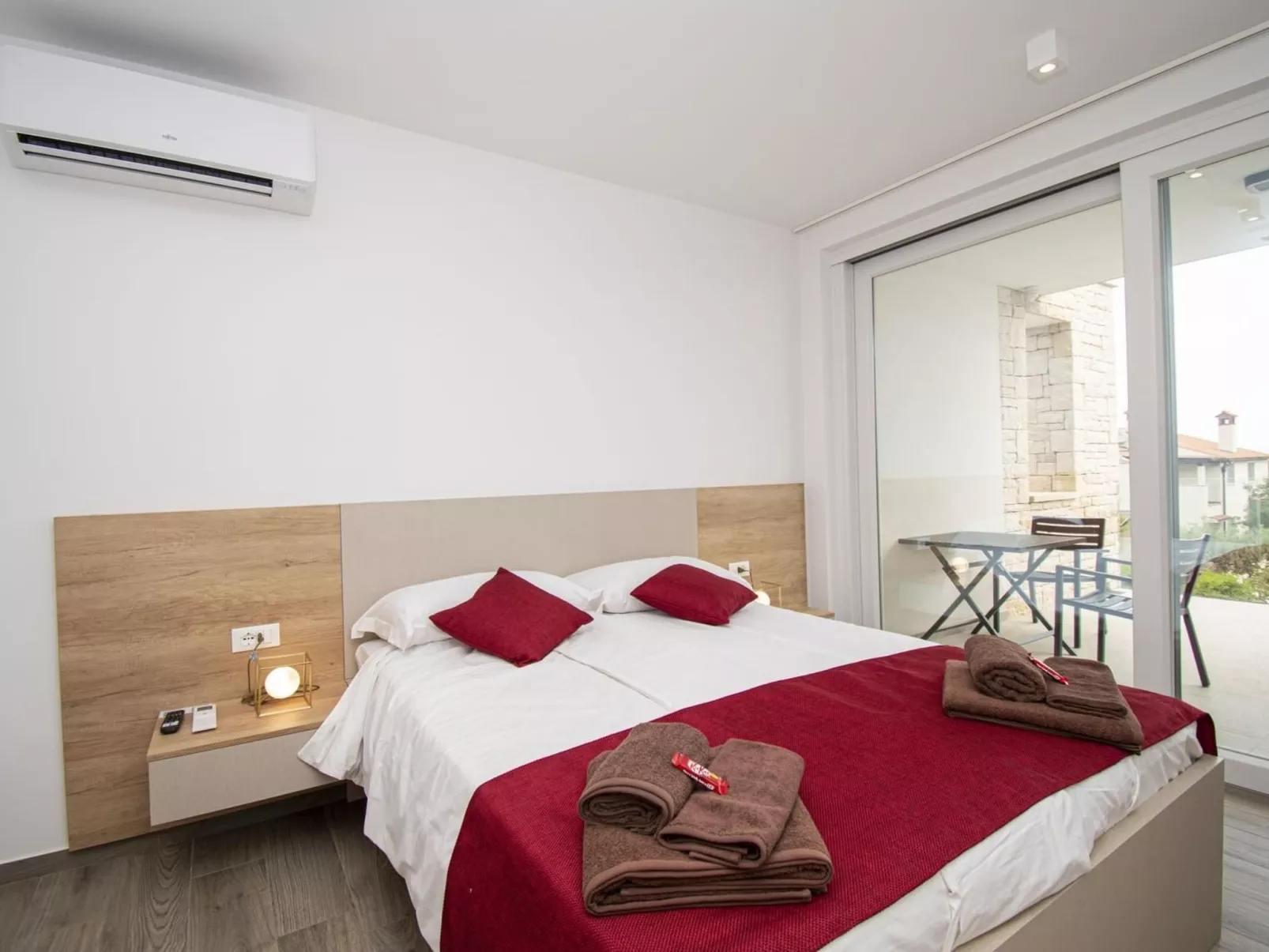 Schöne Villa im Dorf Ližnjan-Binnen