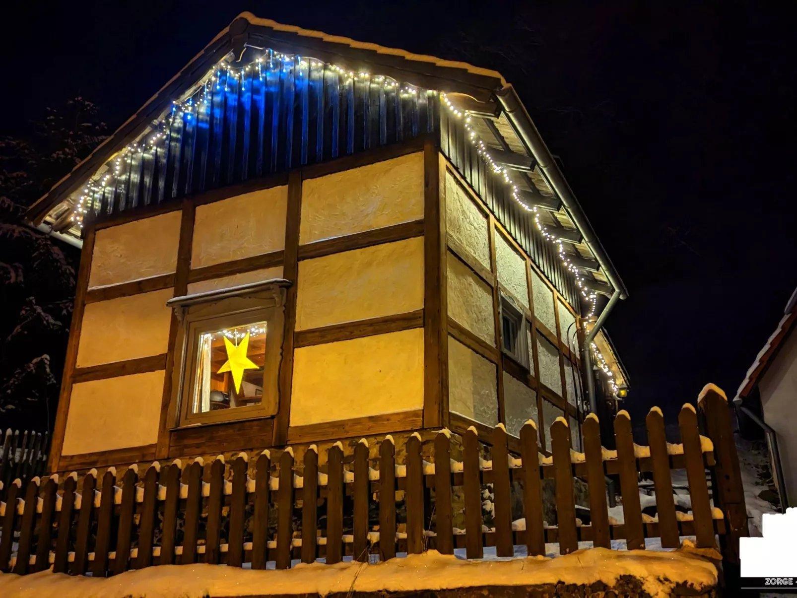 Authentisches Fachwerkhaus am Rande des Waldes-Buiten