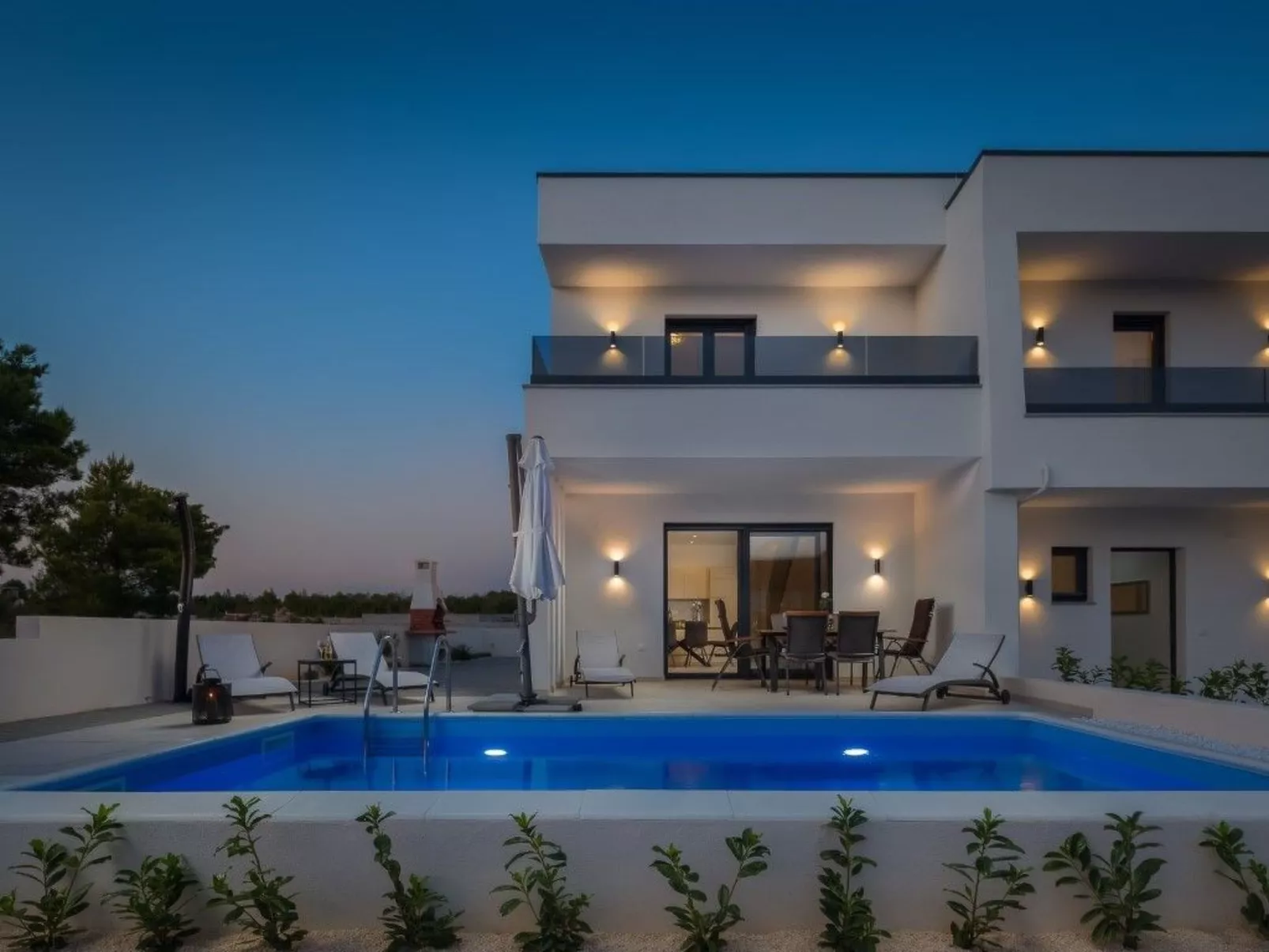 Charmante Villa Nadija in der Nähe des Strandes-Buiten