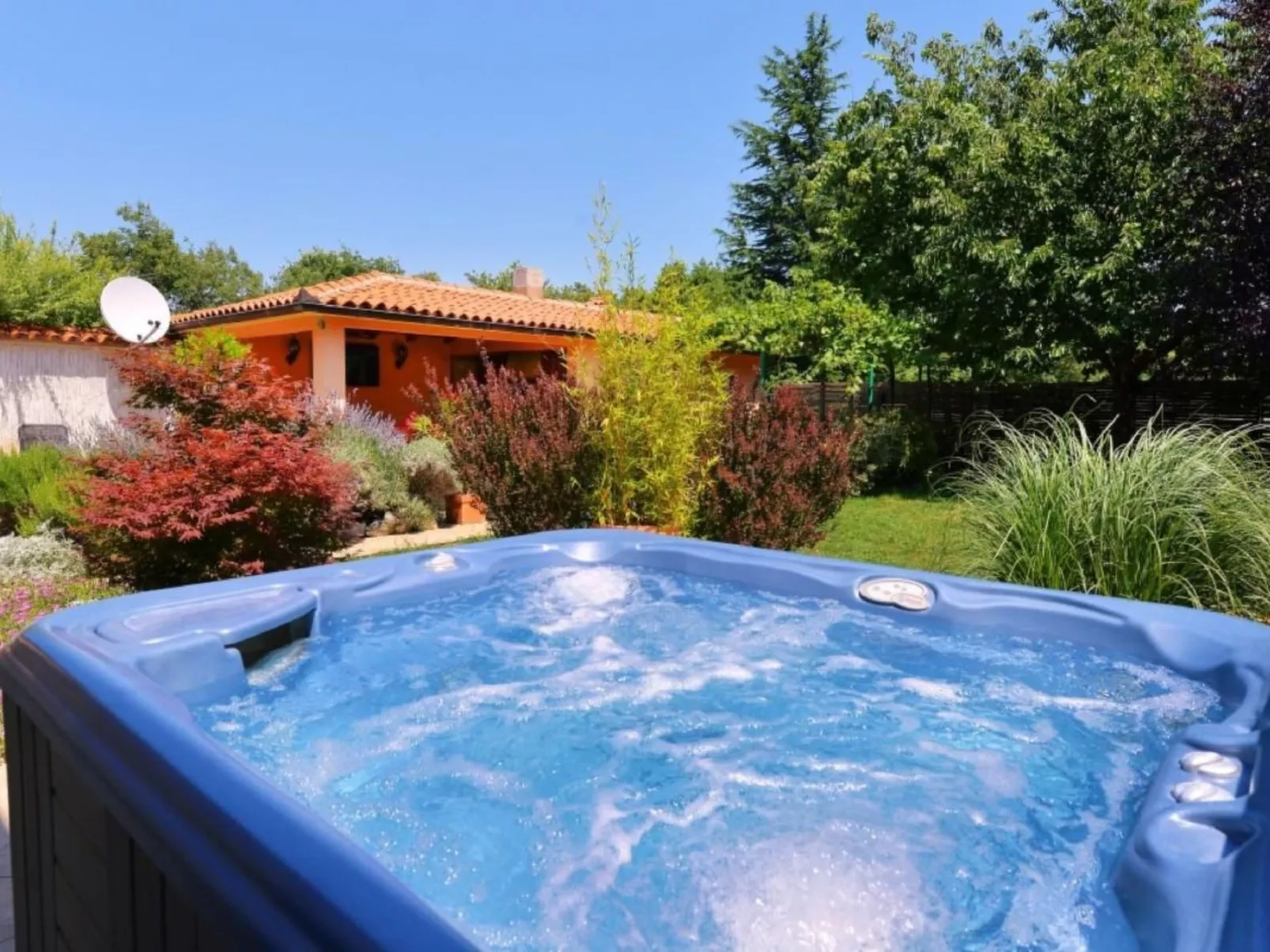 Villa Steffani in Kapelica, Istrien mit Pool-Buiten