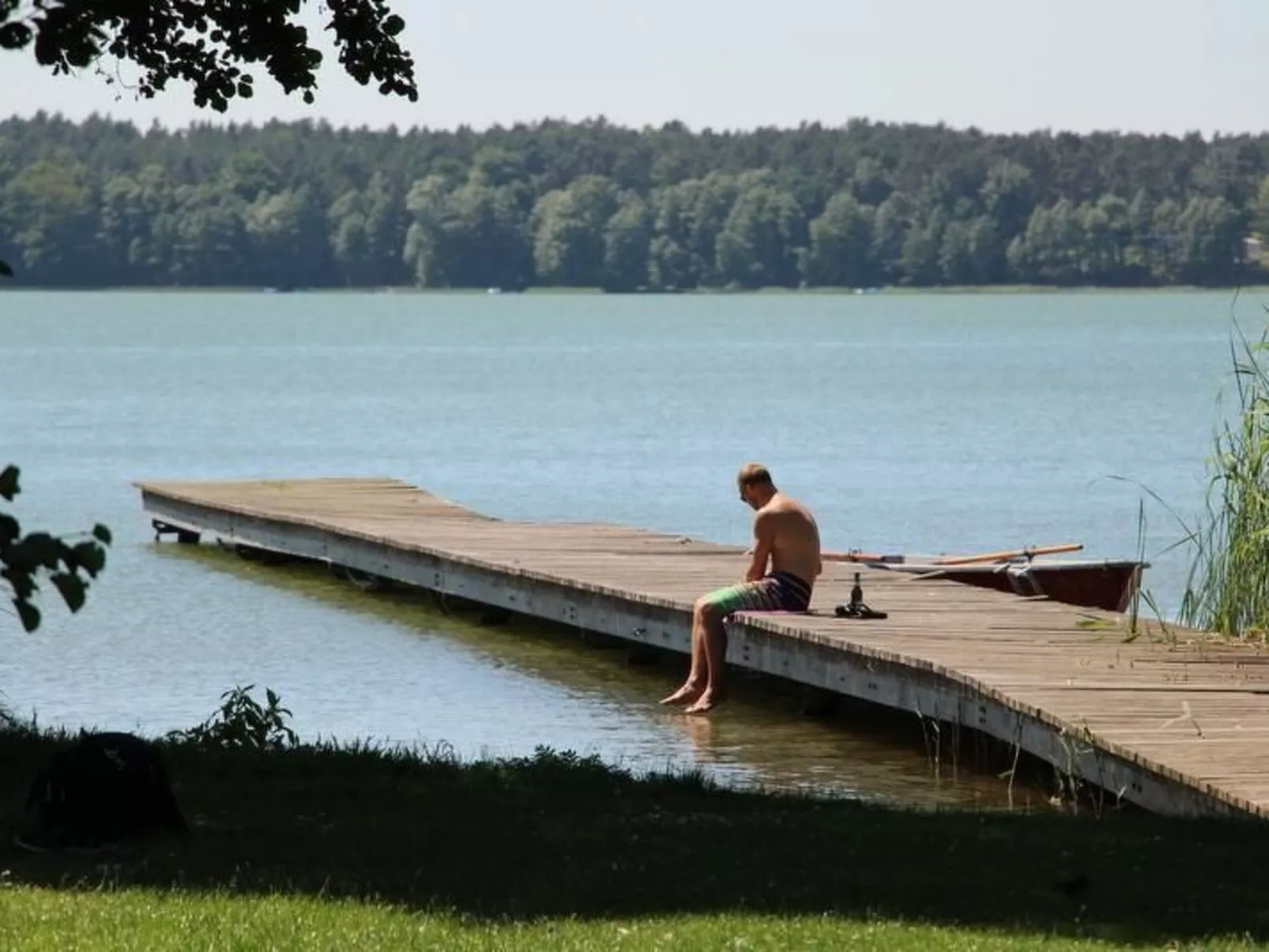 In Hohenlychen mit Grill, Loggia 4-Buiten