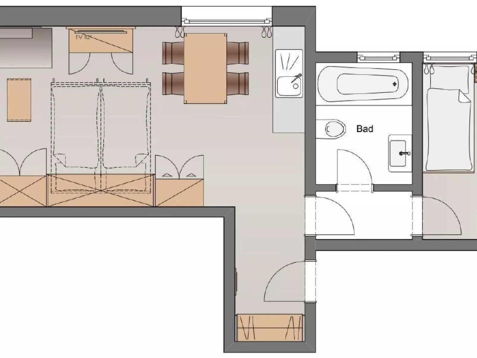 Top Ferienwohnung Dom (SkiIn/SkiOut)-Binnen