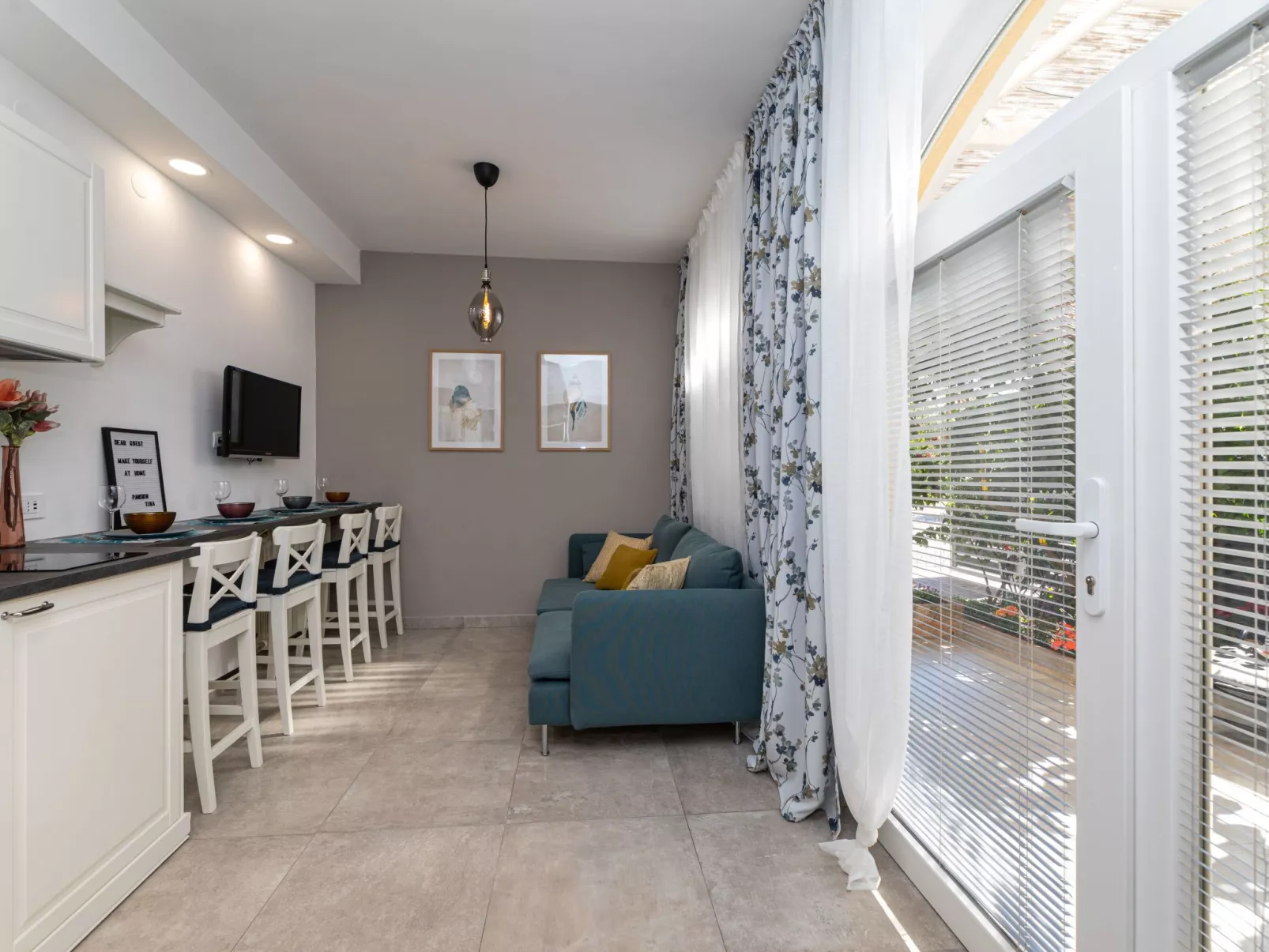 Familienpension Tina Appartement 7-Binnen