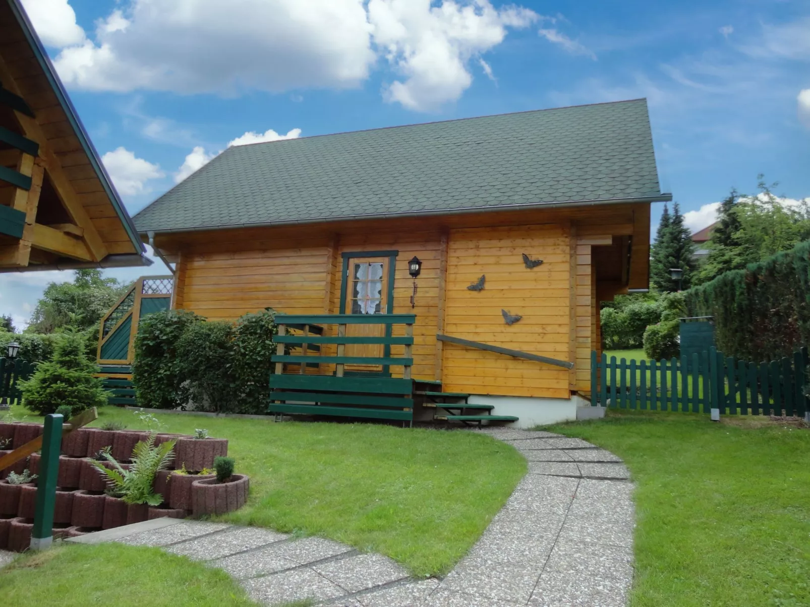 In Steina mit Kleinem Balkon - Buiten