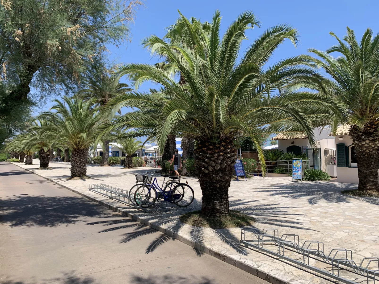 Mit privater Terrasse-Omgeving