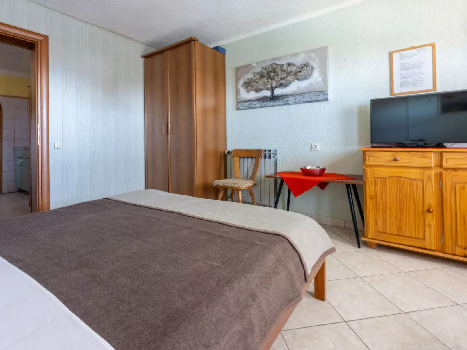 Appartement für 2-3 Personen, Nähe Sandstrand-Binnen