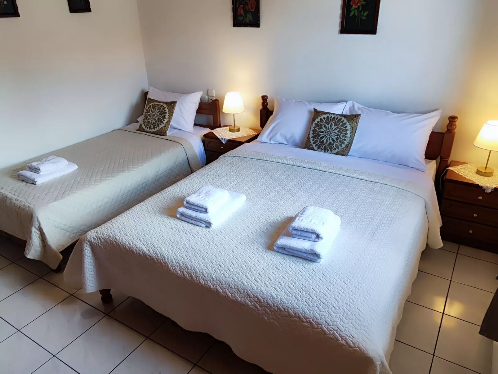 Theofanias Marmorhaus Meteora-Binnen