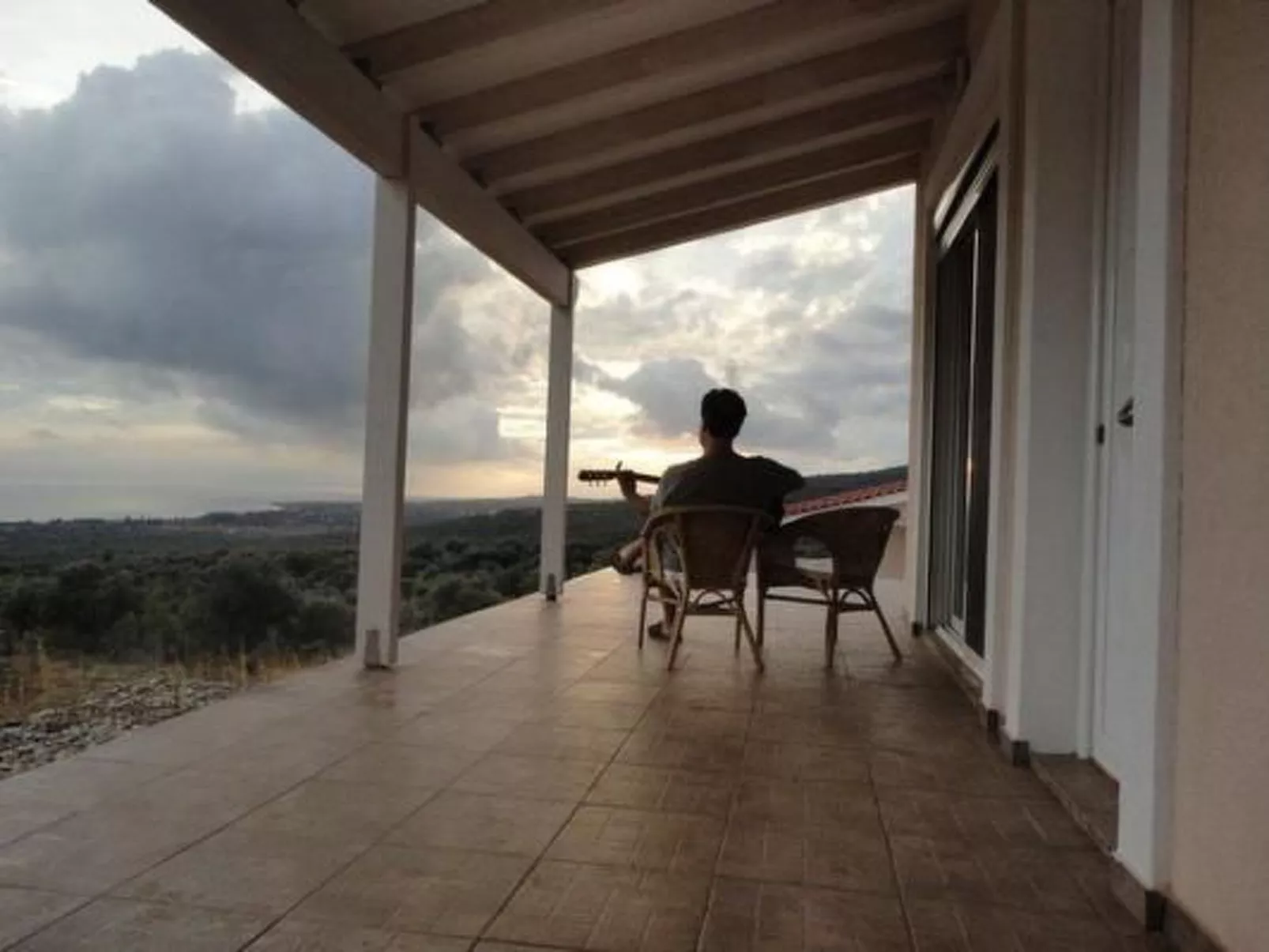 Panoramablick Evia-Buiten